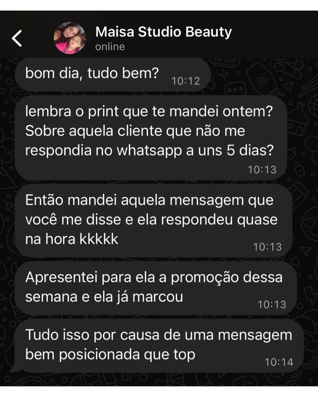 Depoimento 3 — aluno Hipnovendas